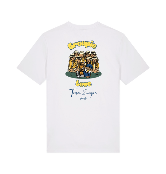 White Printed T-shirt Back